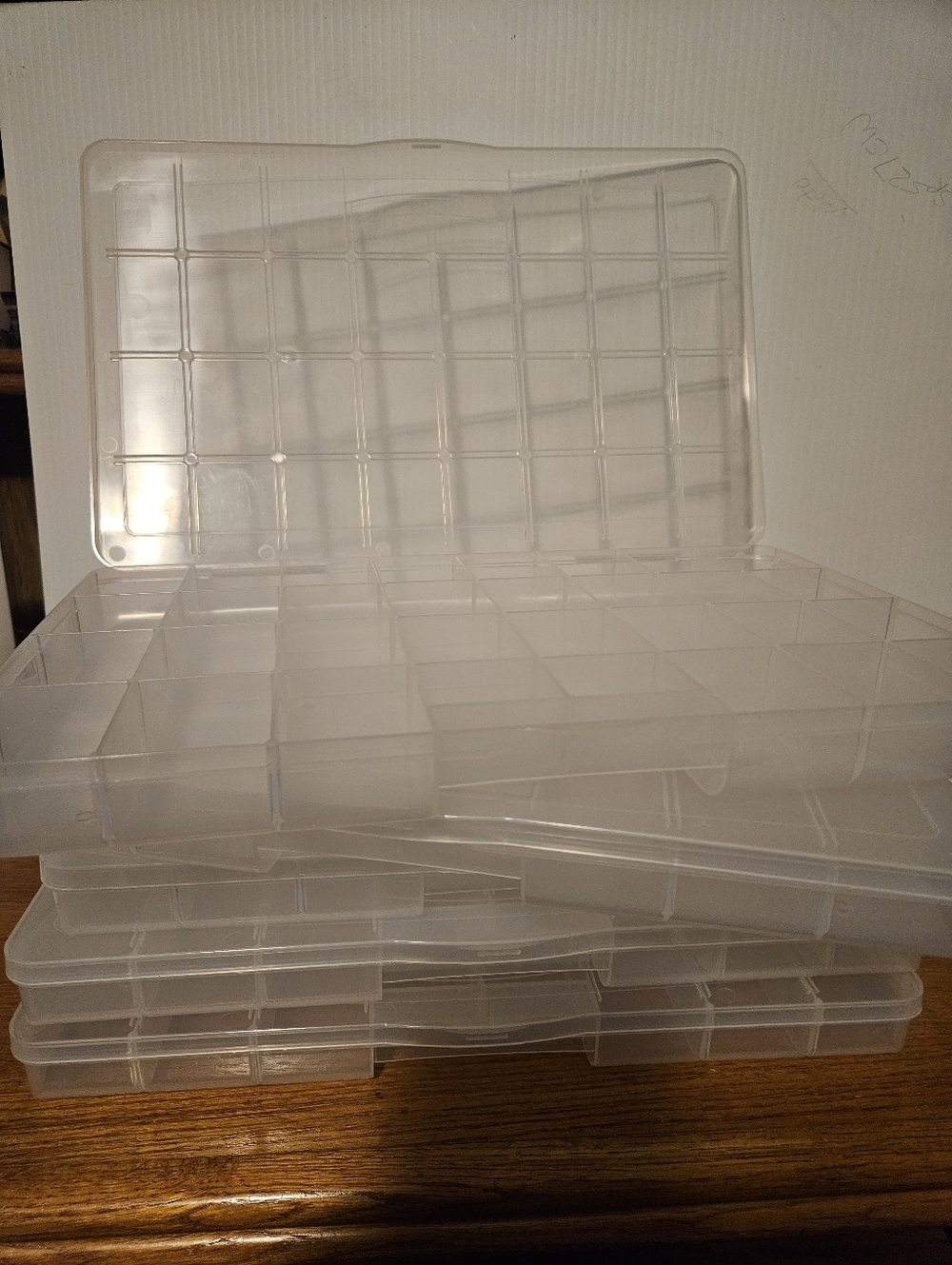 Clear Storage Totes Bundle Of 5